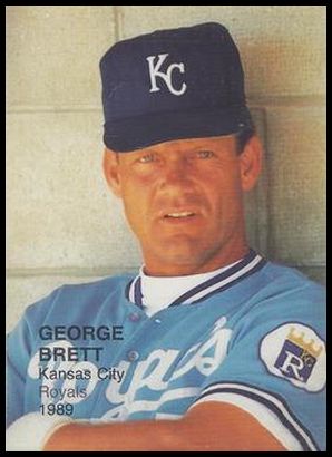 1989 Broder Baseball's Best Two (unlicensed) 16 George Brett
